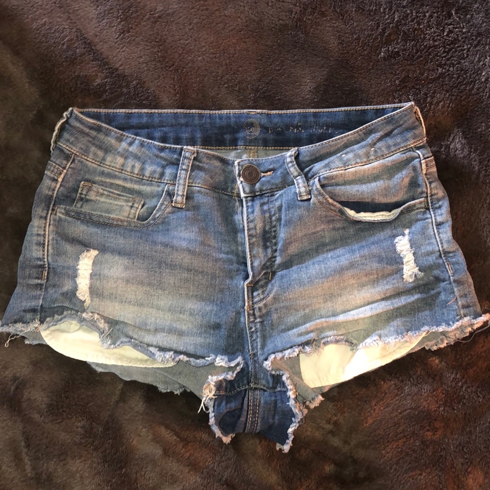 Denim Cutoff Shorts